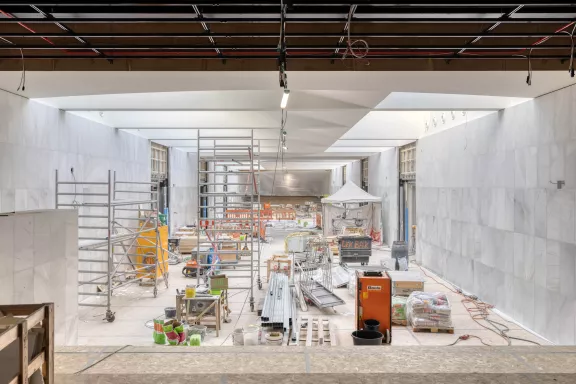 Bouwen aan de Grand Foyer