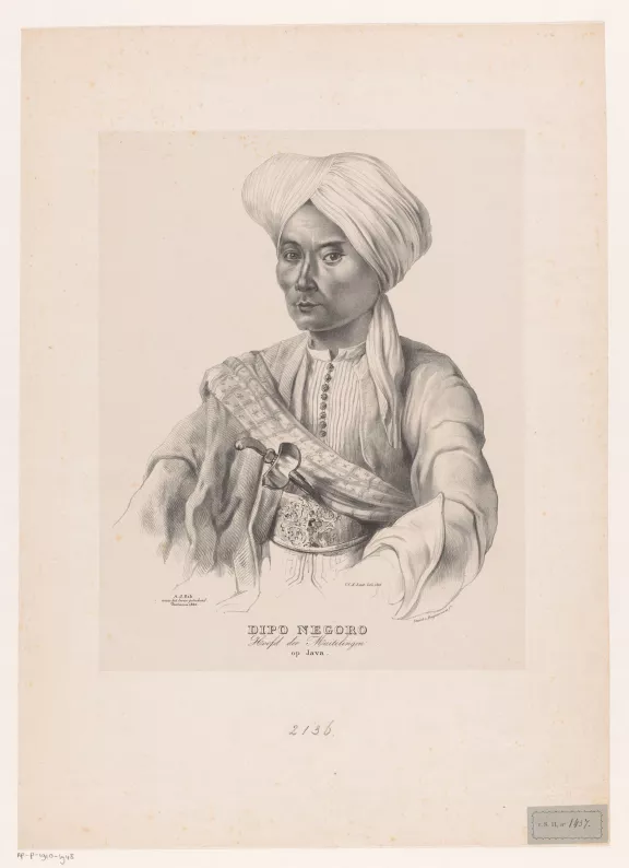 Portret van Diponegoro