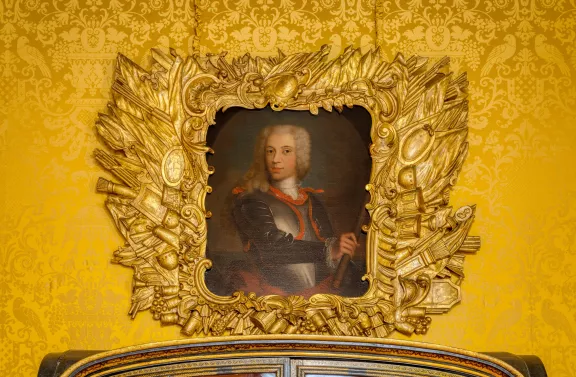 Een schilderij van prins Willem IV van Oranje