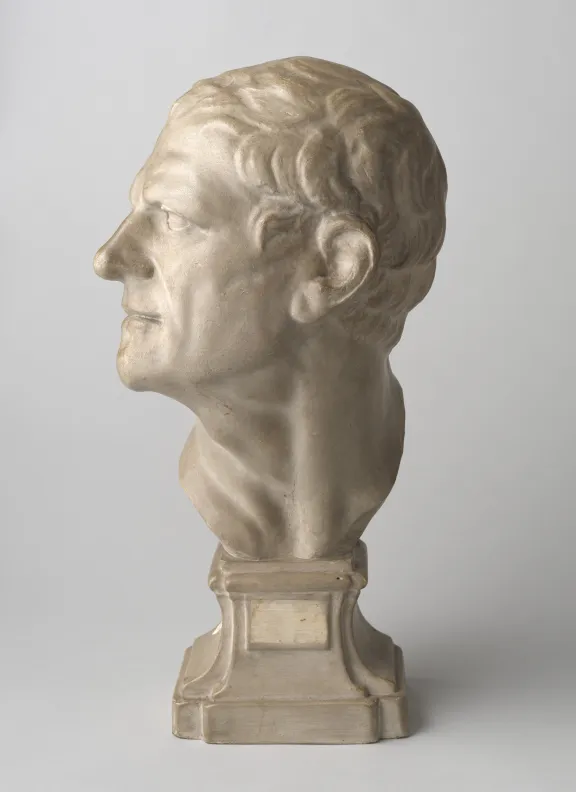 Een buste van de Griekse redenaar, politicus en jurist ‘Demosthenes’