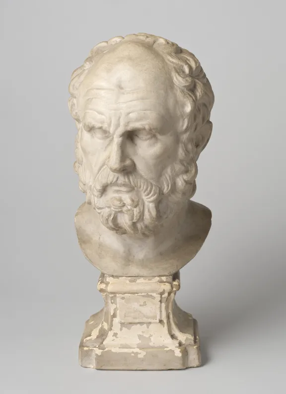 Een buste van de Griekse dichter ‘Homerus’