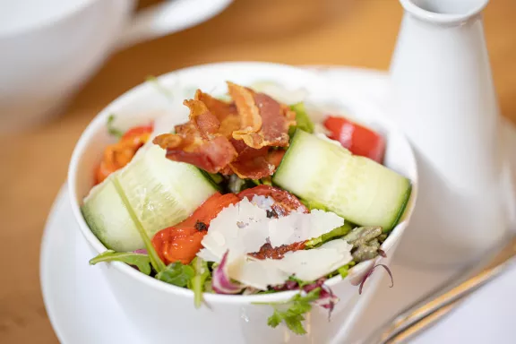 High tea salade