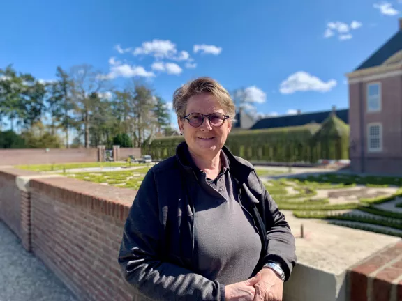 Carla Smit, garden service project leader
