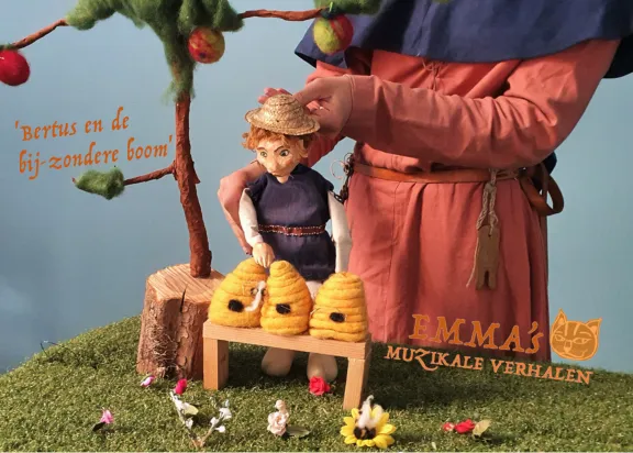 Poppenkast Emma's muzikale verhalen: bertus en de bij-zondere boom