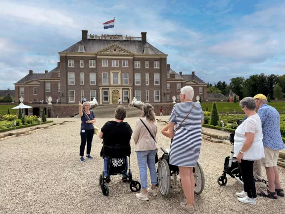 Rondleiding in de tuinen