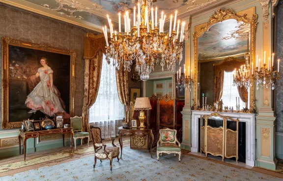 Wohnzimmer Königin Wilhelmina | Paleis Het Loo