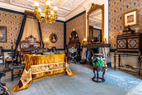 Schlafzimmer König Willem III. | Paleis Het Loo