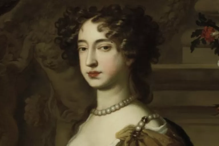A portrait of Mary II Stuart