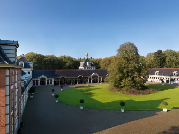 Stables square at Paleis Het Loo