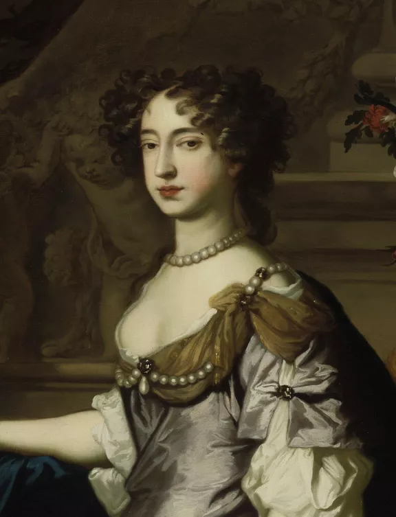 Een portret van Mary II Stuart