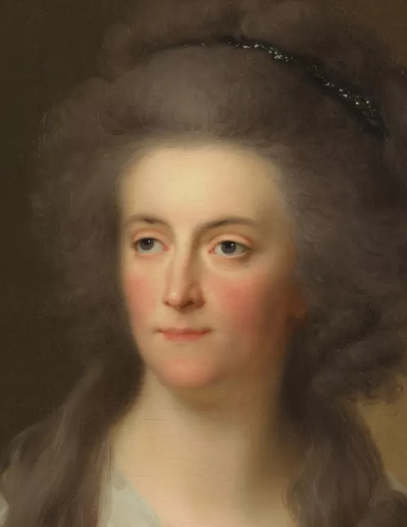 Een portret van Wilhelmina van Pruisen