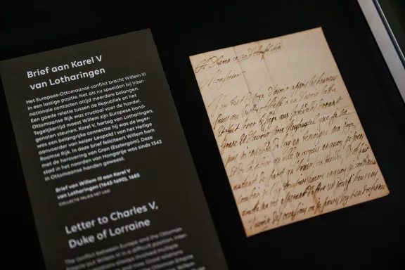 De brief van Willem III aan Karel V van Lotharingen