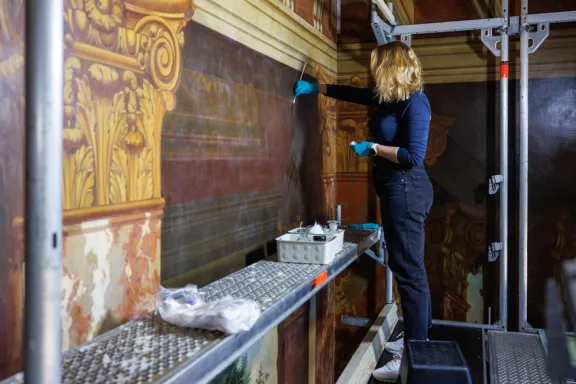 De restauratie van een meesterwerk | Paleis Het Loo