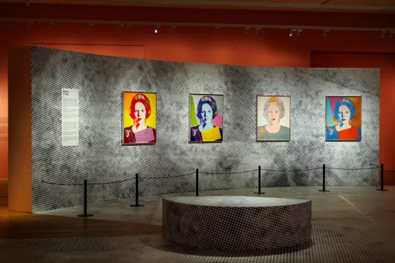 Queens by Andy Warhol exhibition Queen Beatrix