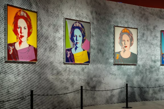 Queens by Andy Warhol tentoontstelling koningin Beatrix