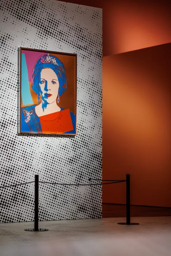 Queens by Andy Warhol exhibition Queen Beatrix